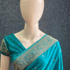 Ananda colour mushru saree