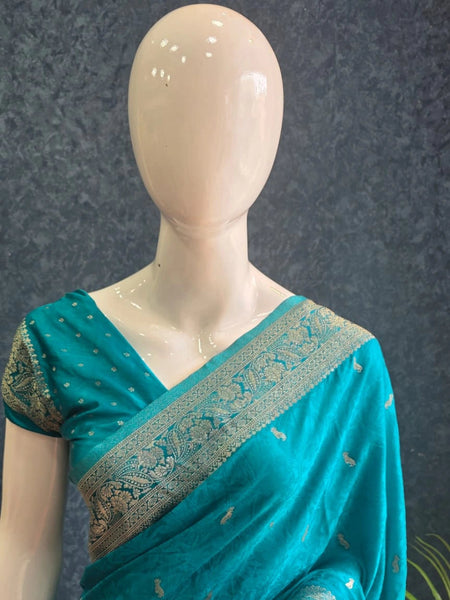 Ananda colour mushru saree