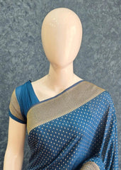 Gorgette Butta Blue