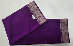 Mysore Silk Crepe Aarushi Mango Purple