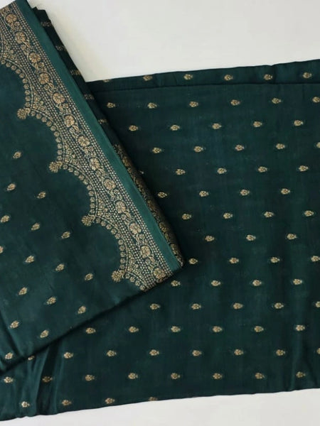 Tussar Crepe  Silk Saree