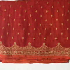 Tussar Crepe  Silk Saree