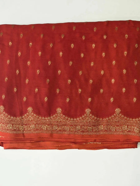 Tussar Crepe  Silk Saree