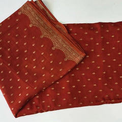 Tussar Crepe  Silk Saree