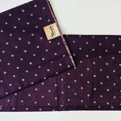 Purple Butta Chanderi Saree