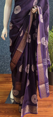 Soft Silk Anandi Purple