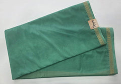 Mango Border Crepe silk Pista Green
