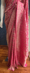 Rinkle Water Zari - Pink