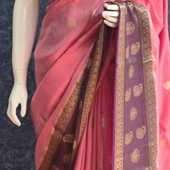 Big Butta Tussar Silk Saree