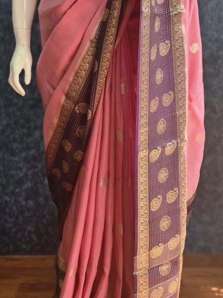 Big Butta Tussar Silk Saree