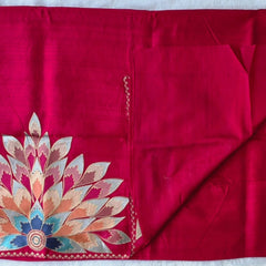 Matka Rani Pink Silk Saree