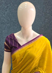 Semi SilK Yellow Purple