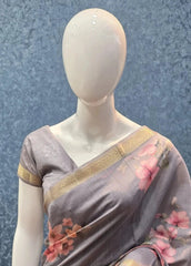 Pure Munga Silk  - Grey