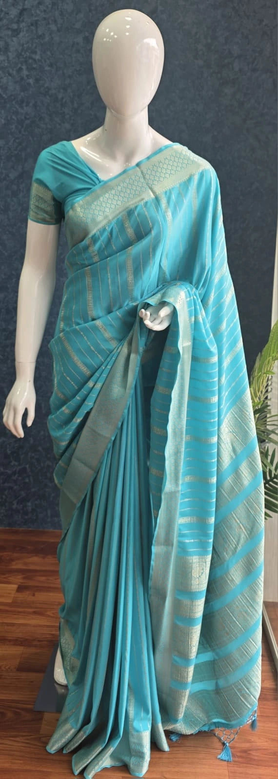 SEMI SILK - SKY BLUE