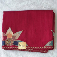 Matka Rani Pink Silk Saree