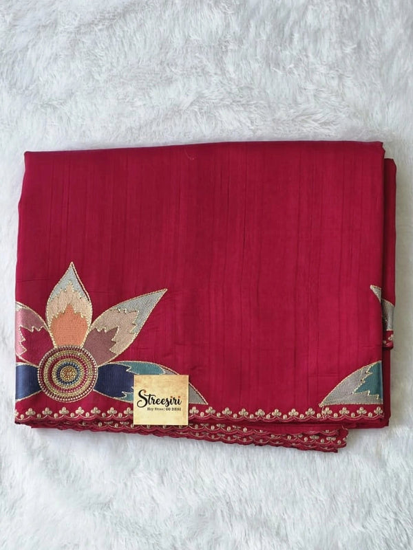 Matka Rani Pink Silk Saree