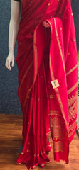 Semi Silk Bentex Border Red Green