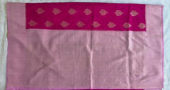 Multi Pink Semi Silk Saree