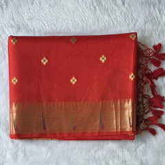 Paithani Chanderi Silk Saree