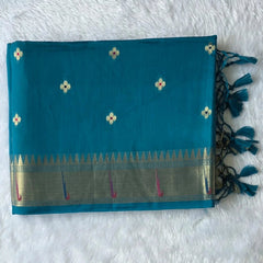Paithani Chanderi Silk Saree