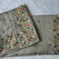 Satin Tussar Saree