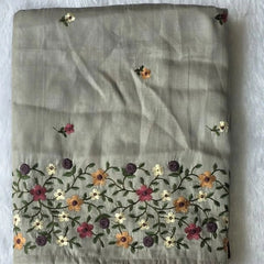 Satin Tussar Saree