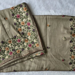 Satin Tussar Saree