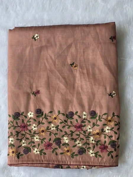 Satin Tussar Saree