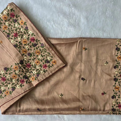 Satin Tussar Saree