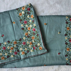 Satin Tussar Saree