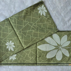 Viscose pista Tussar Saree