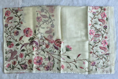 Tissue Half White Saree