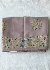 Windy Lavender Crush Saree