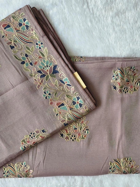 Windy Mustard Crush Saree
