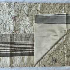 Kantha Work  Saree