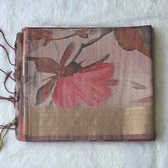 Floral Digital Print Sarees