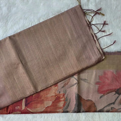 Floral Digital Print Sarees