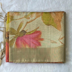 Floral Digital Print Sarees