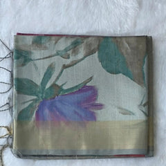 Floral Digital Print Sarees