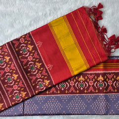 Kreshava Lavender Viscose Saree