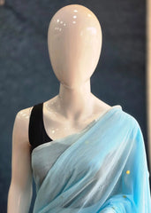 Bengal Light Blue Cotton Saree