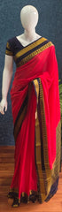 Semi Silk  Red Blue