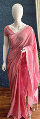 Bengal Light Pink Cotton Saree