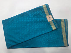 Crepe Silk Mango Design Blue