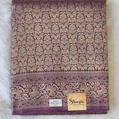Brocade Semi Silk Saree