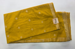 Crepe Silk Butta Yellow
