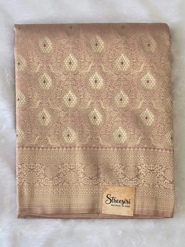 Brocade Semi Silk Saree