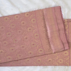 Brocade Semi Silk Saree