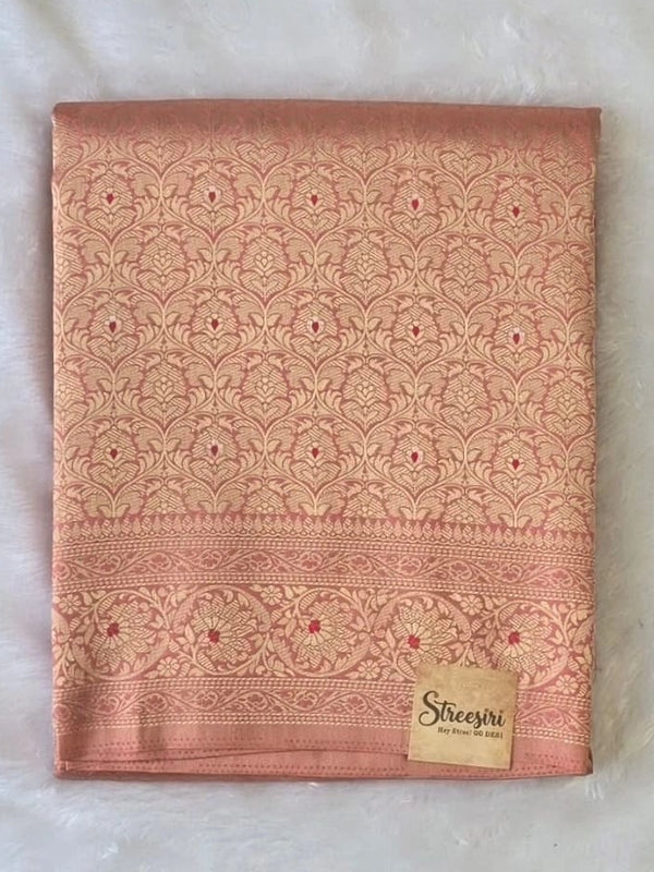 Brocade Semi Silk Saree