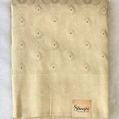 Brocade Semi Silk Saree